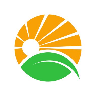 Bitkisel tıp logosu tasarımı çizimi