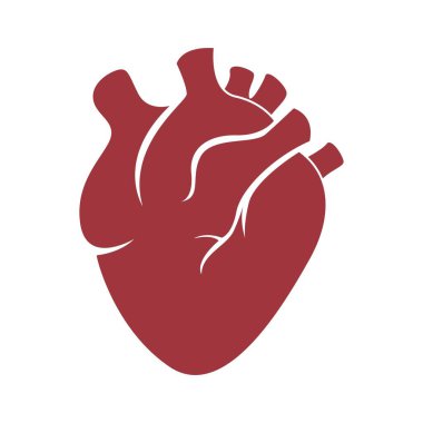 İnsan vücut organları simgesi tasarımı