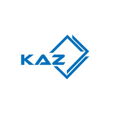 KAZ Logosu. Klasik Harfler Minimum Moda Tasarımı