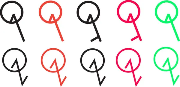 Pointer Arrow ve Konum İşaretleyici Vektör Simgeleri Harita ve Kullanıcı Arayüzü için El Çizimi Taslak Biçimi