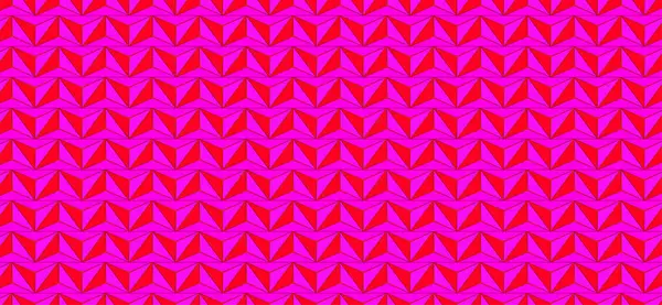 Pop Art ve Moda Tasarımı İçin Tekrarlayan Geometrik Dokuya sahip Pembe Kusursuz Üçgen Vektör Deseni