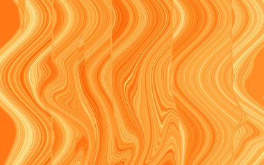 Sıvı Stil Girdap, Dekor ve Dijital Sanat Arkaplanı İçin Turuncu Altın Ahşap Doku