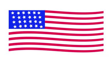 4 Temmuz Vatansever Metin ve Kırmızı Beyaz Mavi Elementlerle Amerikan olmaktan gurur duyuyorum.
