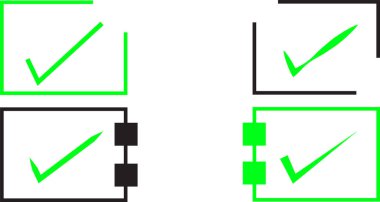 Piksel Izgara İşaretleme ve Tasarımcılar için Vektör Vuruşu Elemanlarıyla Düzenlenebilir Kontrol Kutusu Ayarları