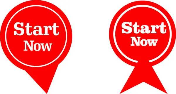 Dijital tanıtım pankartları için konuşma balonu etiketi ve imleç simgesi paketi