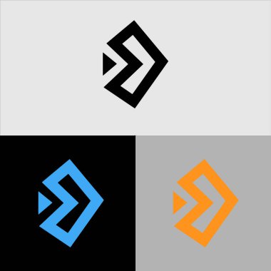 Minimalist modern logo tasarımı Tüm renkler