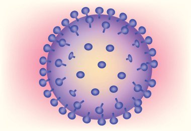 Coronavirus - Orthocoronavirinae (SARS-CoV-2) clipart