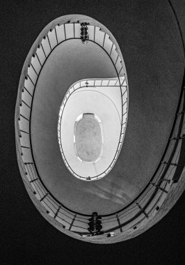 Sarmal merdiven manzarası