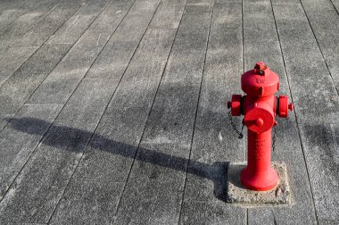 Gölgesi olan kırmızı bir fikir.