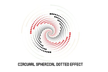 Soyut geometrik daire elementi. teknoloji ve bilim geçmişi