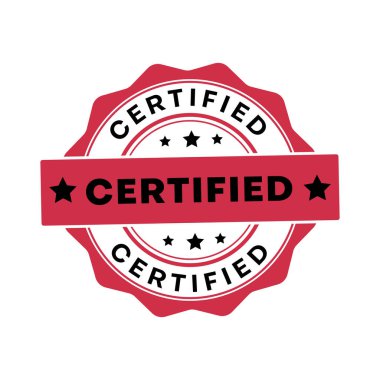 Vektör simgesi tasarım sertifikalı