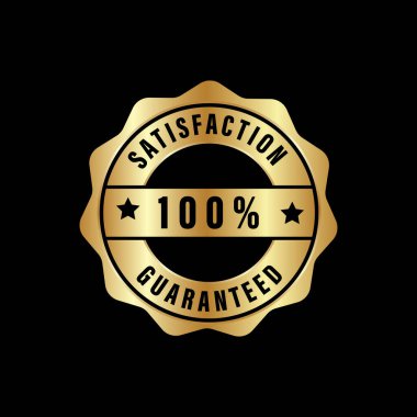  garantili vektör altın vektör simgesi tasarımı