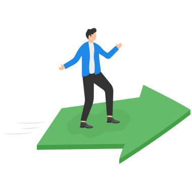 İş adamları oklarla yarışır. İş rekabeti. Satışları artırmak için rakiplere karşı rekabet ya da rekabet. Kariyer başarısı ya da başarı. Başarı için beceri ya da çaba.