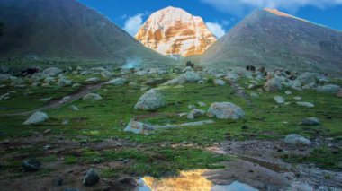 Kutsal Kailash Dağı, Kailash Dağı ve Om Parvat, Kailash, Tibet