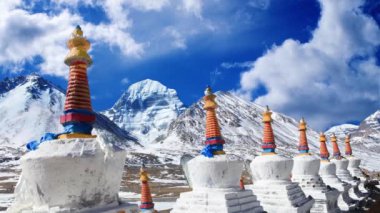Kutsal Kailash Dağı, Kailash Dağı ve Om Parvat, Kailash, Tibet
