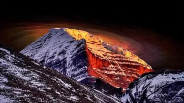 Kutsal Kailash Dağı, Kailash Dağı ve Om Parvat, Kailash, Tibet