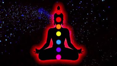 Meditasyon Animasyonu, Pozitif İyileştirme Enerjisi, Çakralar, Aura, İç Uyum ve Denge İçin Yedi Enerji Merkezi