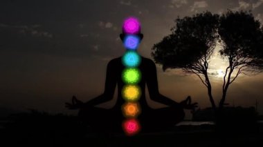 Meditasyon Animasyonu, Pozitif İyileştirme Enerjisi, Çakralar, Aura, İç Uyum ve Denge İçin Yedi Enerji Merkezi