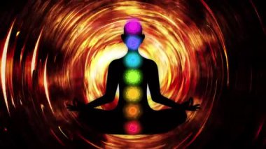 Meditasyon Animasyonu, Pozitif İyileştirme Enerjisi, Çakralar, Aura, İç Uyum ve Denge İçin Yedi Enerji Merkezi