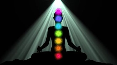 Meditasyon Animasyonu, Pozitif İyileştirme Enerjisi, Çakralar, Aura, İç Uyum ve Denge İçin Yedi Enerji Merkezi
