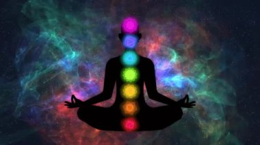Meditasyon Animasyonu, Pozitif İyileştirme Enerjisi, Çakralar, Aura, İç Uyum ve Denge İçin Yedi Enerji Merkezi