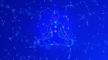 Meditasyon Animasyonu, Pozitif İyileştirme Enerjisi, Çakralar, Aura, İç Uyum ve Denge İçin Yedi Enerji Merkezi
