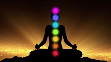 Meditasyon, Pozitif İyileştirme Enerjisi, Çakralar, Aura, İç Uyum ve Denge İçin Yedi Enerji Merkezi