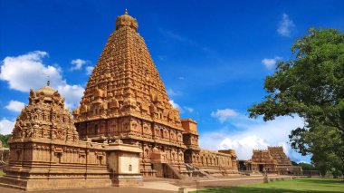 Thanjavur big temple : A Chola Masterpiece clipart