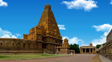 Thanjavur big temple : A Chola Masterpiece clipart