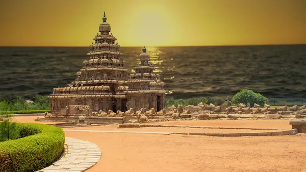 The Shore Temple - A World Heritage Wonder, Mahabalipuram, Tamil Nadu India