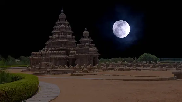 The Shore Temple - A World Heritage Wonder, Mahabalipuram, Tamil Nadu India