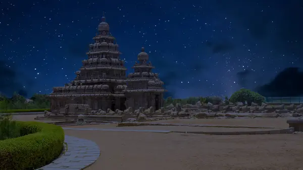 The Shore Temple - A World Heritage Wonder, Mahabalipuram, Tamil Nadu India