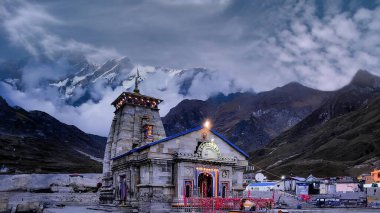 Kedarnath, Uttarakhand Hindistan Güzellik ve Bağlılık