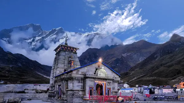 Kedarnath, Uttarakhand Hindistan Güzellik ve Bağlılık