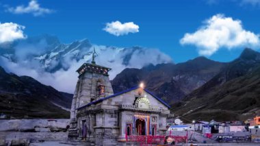 Kedarnath, Uttarakhand Hindistan Güzellik ve Bağlılık