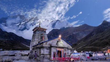 Kedarnath, Uttarakhand Hindistan Güzellik ve Bağlılık