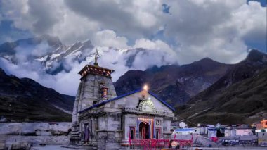 Kedarnath, Uttarakhand Hindistan Güzellik ve Bağlılık