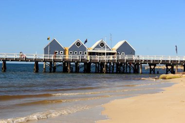 Busselton Batı Avustralya'da iskele