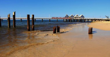 Busselton Batı Avustralya'da iskele