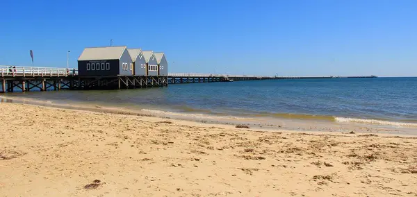 Busselton Batı Avustralya'da iskele