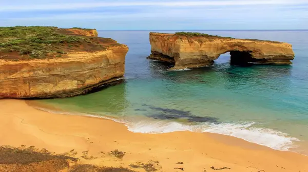 stock image The arch on the Great Ocean Road in Victoria, Australia