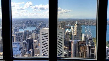 Avustralya 'daki Sydney Göz Kulesi' nden görüntü