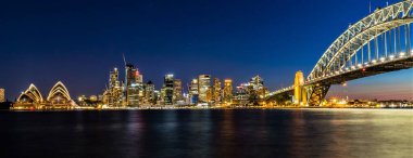 Geceleri Sydney Şehri