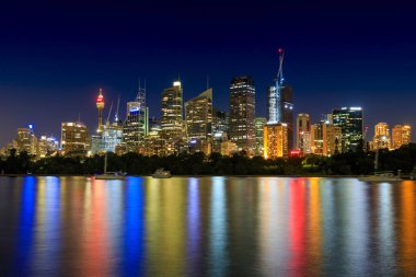 Geceleri Sydney Şehri