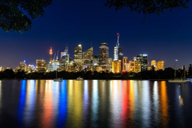 Geceleri Sydney Şehri