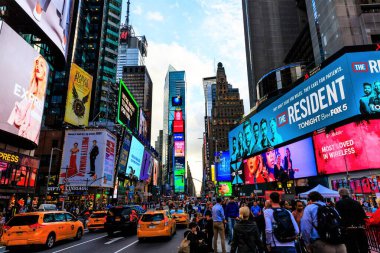 Manhattan 'daki Time Square, New York City, ABD
