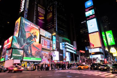 Manhattan 'daki Time Square, New York City, ABD