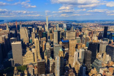 New York, ABD 'deki Empire State binasından Manhattan.