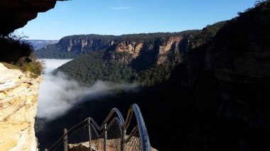 Wentworths Falls in the Blue Mountains, Australia clipart