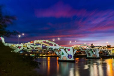 Brisbane, Avustralya 'daki William Jolly Köprüsü